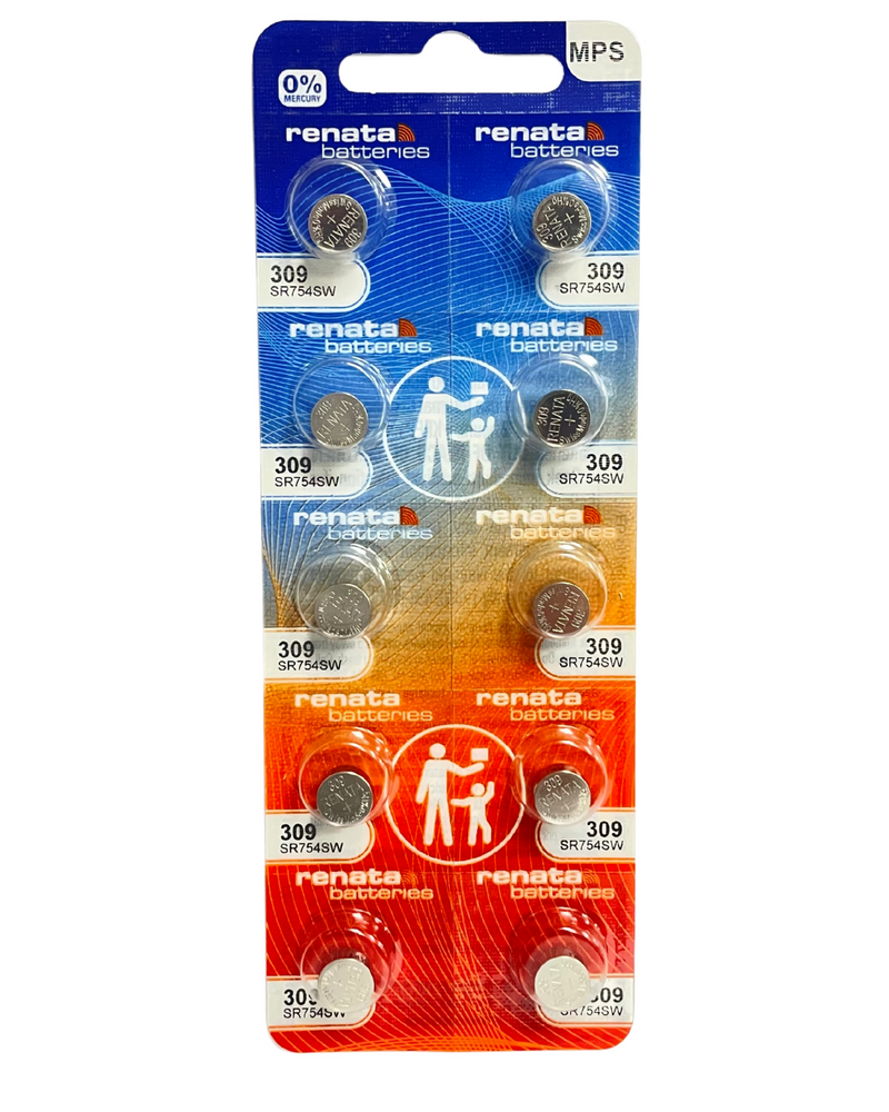 Renata 309 (SR754SW) 10pk