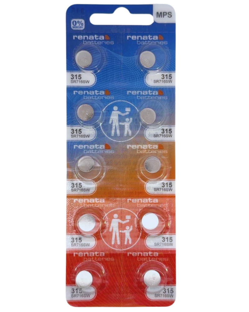 Renata 315 (SR716SW) 10pk