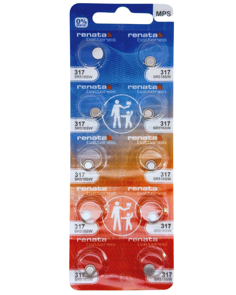 Renata 317 (SR516SW) 10pk