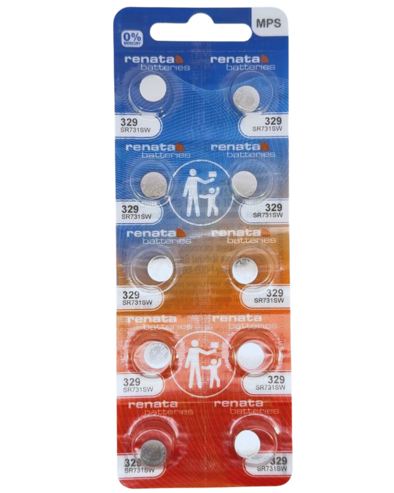 Renata 329 (SR731SW) 10pk