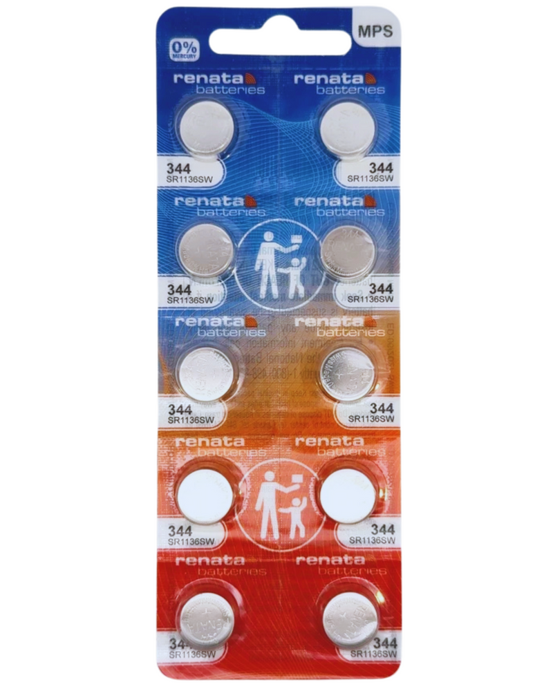 Renata 344 (SR1136SW) 10pk