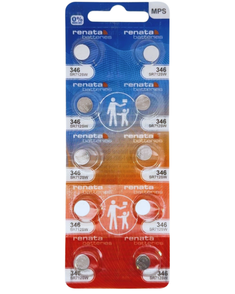 Renata 346 (SR712SW) 10pk