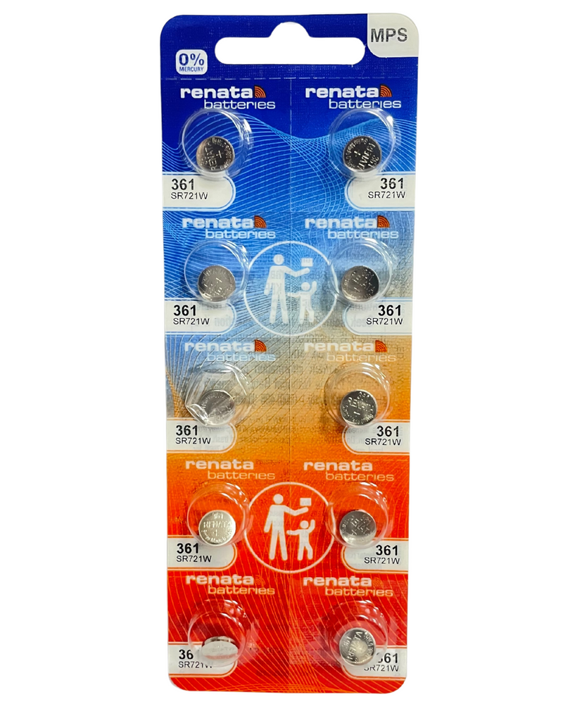 Renata 361 (SR721W) 10pk