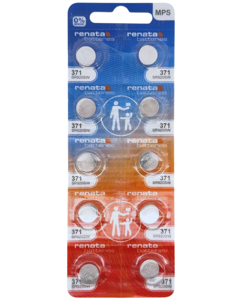 Renata 371 (SR920SW) 10pk