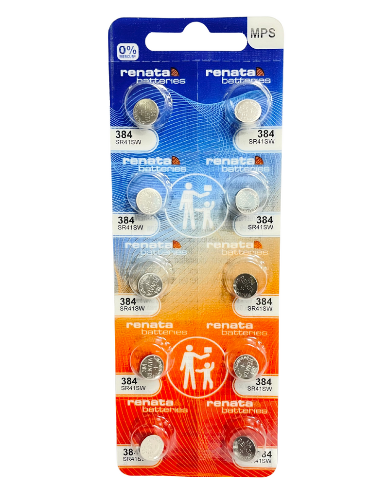 Renata 384 (SR41SW) 10pk