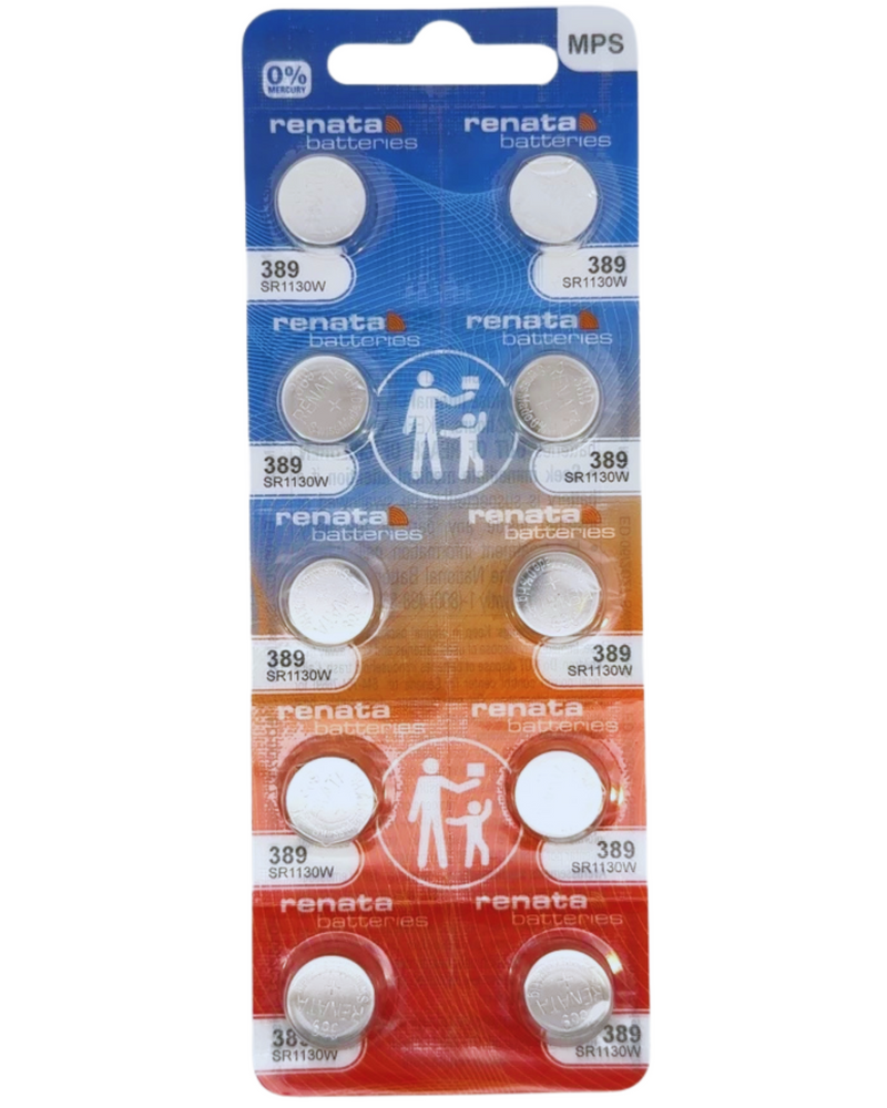Renata 389 (SR1130W) 10pk