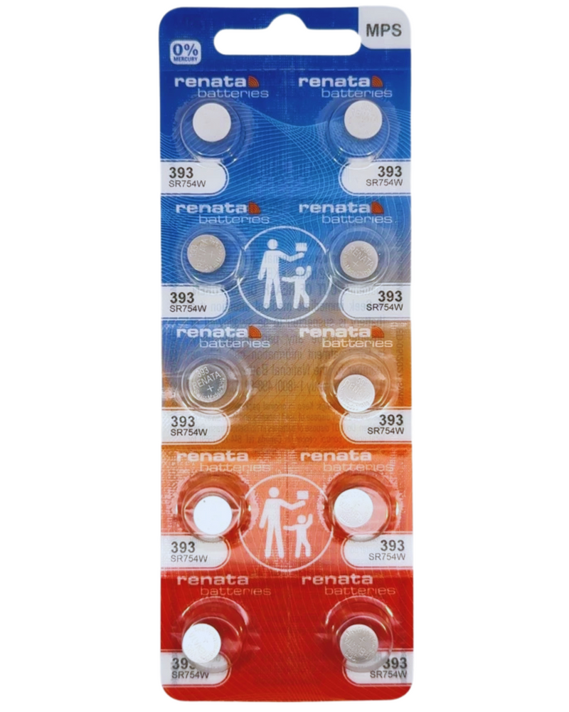 Renata 393 (SR754W) 10pk