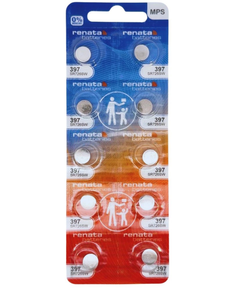 Renata 397 (SR726SW) 10pk